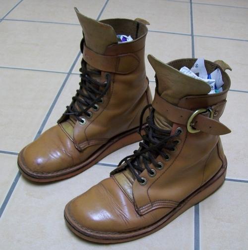 Uniforms - S.A. Special Forces/Recce Boots (Waxies) - size: 7 ...