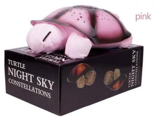 SPECIAL!! Musical Sea Turtle Nightlight, CONSTELLATION SPARKLING NIGHT LIGHT TURTLE