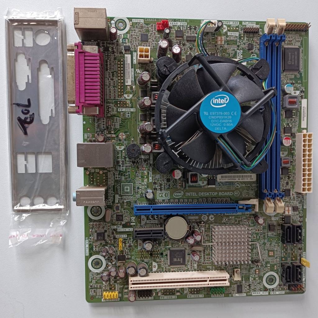 Motherboard & CPU Bundles Intel i72600 CPU + Intel H61 motherboard 4C/8T 3.7GHz boost for
