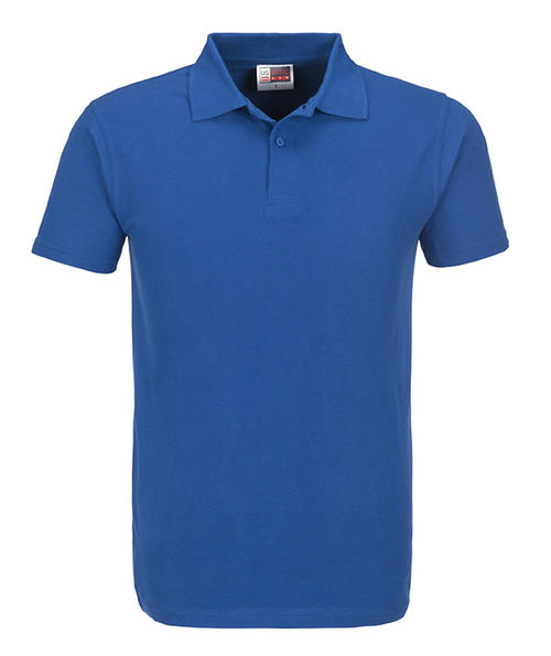 US BASIC - Economy Golf Shirt - MEN - Royal Blue