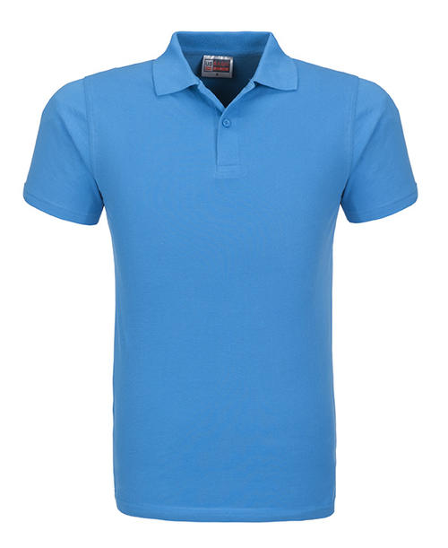 US BASIC - Economy Golf Shirt - MEN - Light Blue
