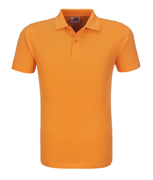 US BASIC - Economy Golf Shirt - MEN - Orange