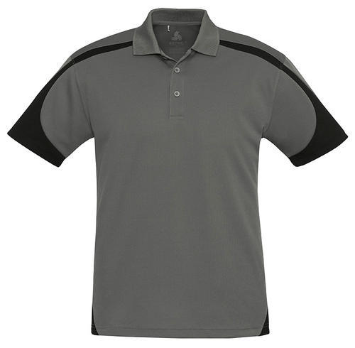 Biz Collection Talon Polo Golf Shirt - Mens - Grey