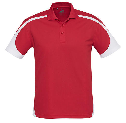 Biz Collection Talon Polo Golf Shirt - Mens - Red