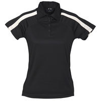 Biz Collection Monte Carlo Polo Golf Shirt - Mens - Black
