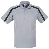 Biz Collection Monte Carlo Polo Golf Shirt - Mens - Grey