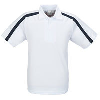 Biz Collection Monte Carlo Polo Golf Shirt - White