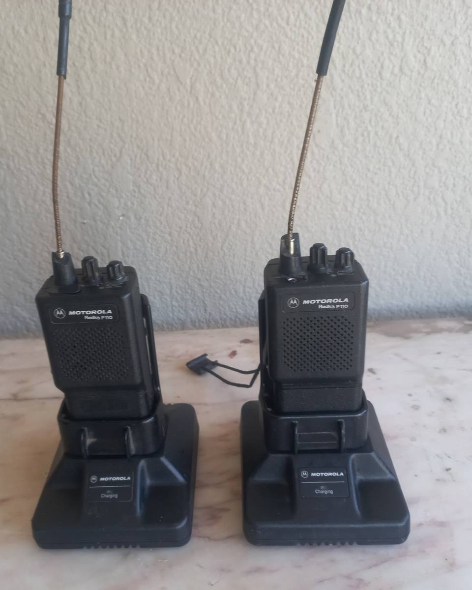 TwoWay Radios MOTOROLA 2 WAY RADIOS P110 MODEL HTN9804A was sold
