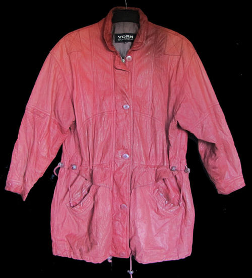 Jackets & Coats - Ladies 'Yorn Boutique' Light Red Genuine Nappa ...