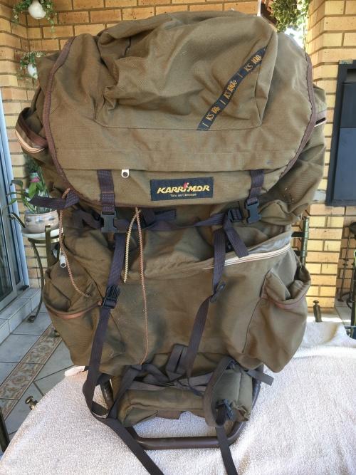 Vintage karrimor 2024 jaguar rucksack