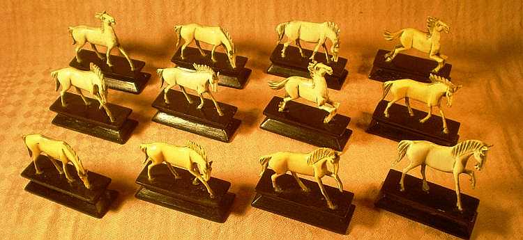Other horse figurines.
