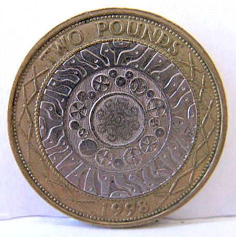 Other International Coins - BRITISH 2 POUNDS, 1998. ELIZABETH II.DEI ...