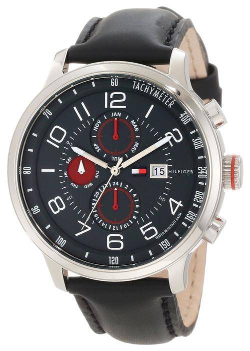 Men's Watches Tommy Hilfiger Men's Sport MultiFunction Enamel Dial
