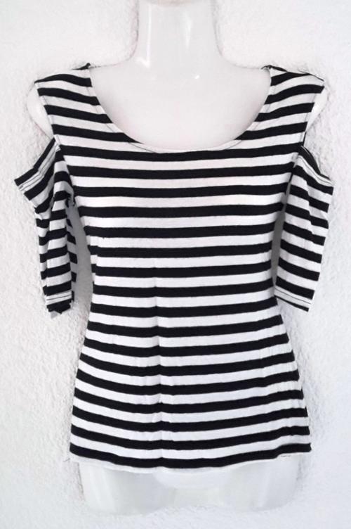 T-shirts & Tops - Striped 1/2 Sleeve Top from Foschini was sold for R60 ...