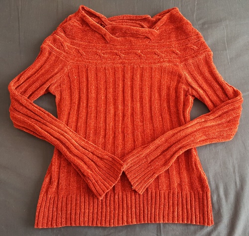 Knitwear - Thick Burnt Orange Jersey from Truworth was listed for R100 ...
