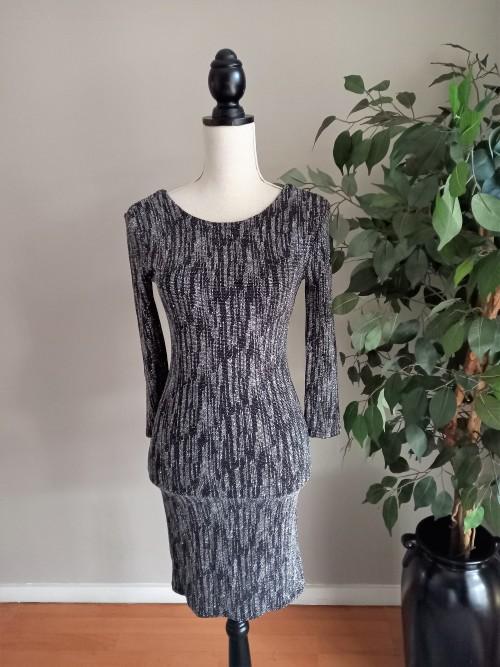 Formal Dresses - Black and Silver Cocktail Dress from Truworth was ...