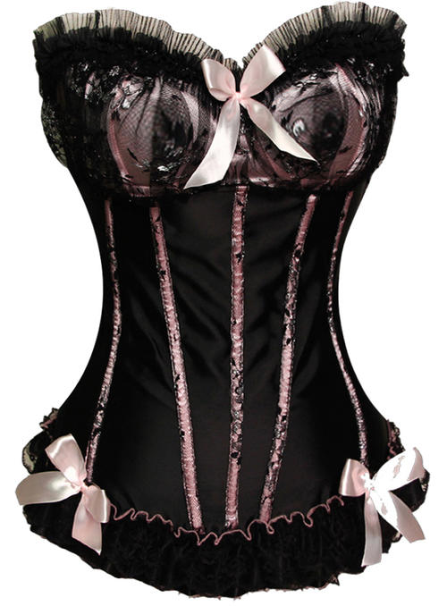 Corsets & Bustiers - PRETTY BLACK AND PINK CORSET was sold for R289.00 ...