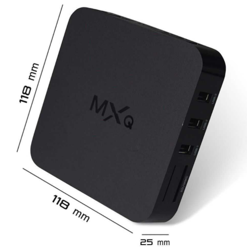 MXQ Android 4.4.2 Amlogic Quad Core HDMI 1080P Wifi Smart TV Box Streaming Media Player