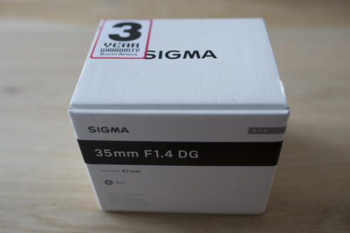 Sigma 35mm f/1.4 DG HSM Lens for Sony
