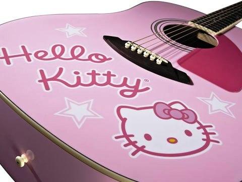 Fender hello deals kitty acoustic guitar