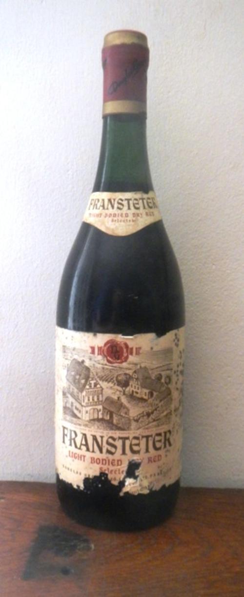 Vintage collectable South African wine