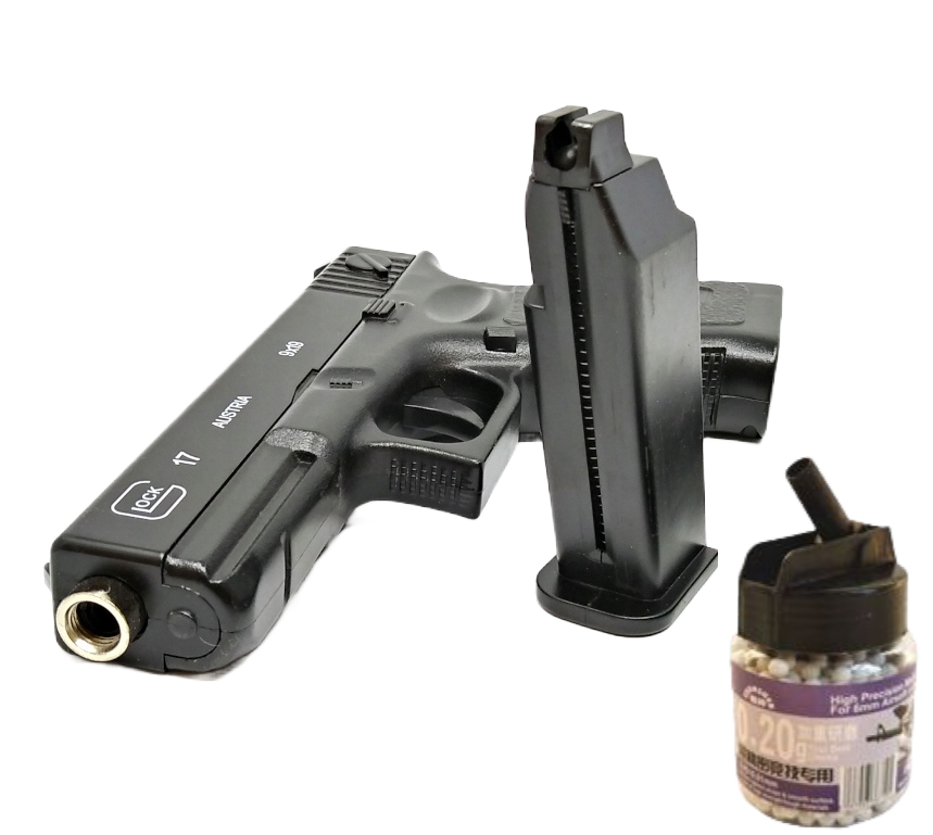 BB & Pellet Guns C.15A GLOCK 17 Airsoft Alloy Pistol Gun Unleash