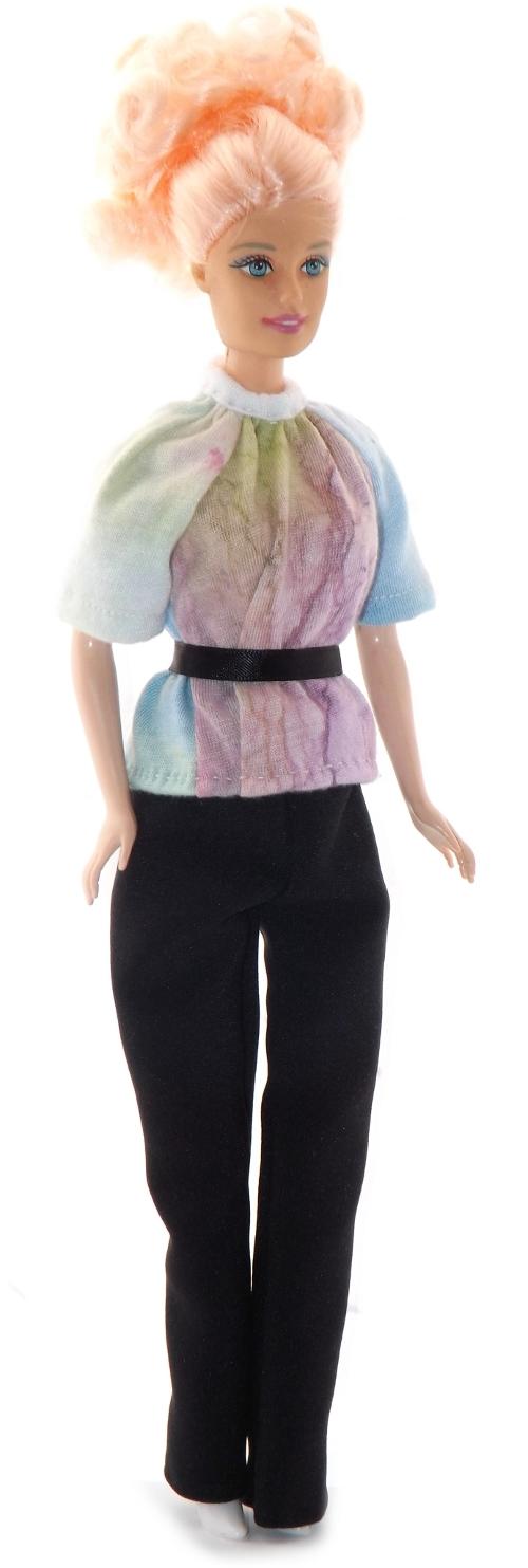 barbie dress up outfit balck pants colourful top shirt blouse