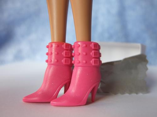 barbie boot ankle foot toy doll shoe