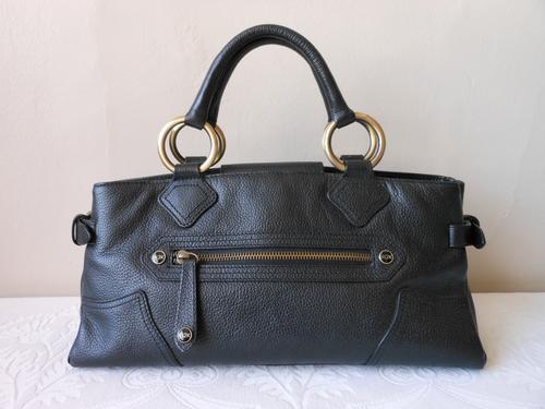 Handbags & Bags - *RI2K* JOHN RICHMOND DESIGNER GENUINE LEATHER BLACK ...