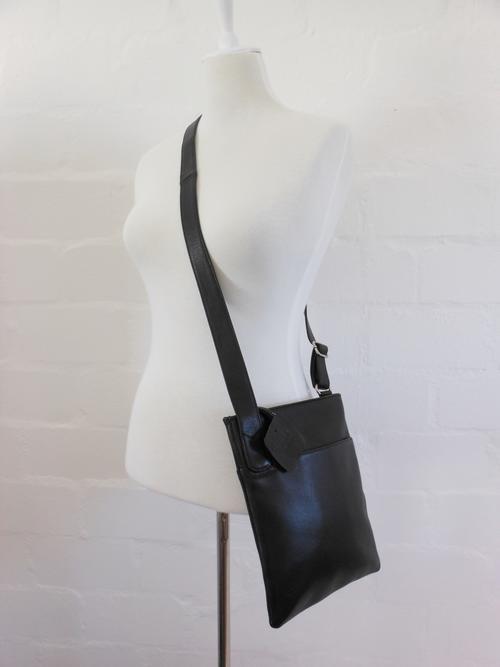 Handbags & Bags - *JOBIS* DESIGNER GENUINE LEATHER BLACK SLING ...