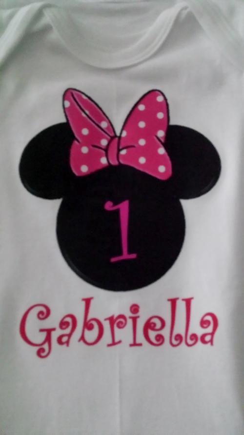 minnie mouse onesie, minnie mouse shirt, minnie mouse birthday, personalised minnie mouse
