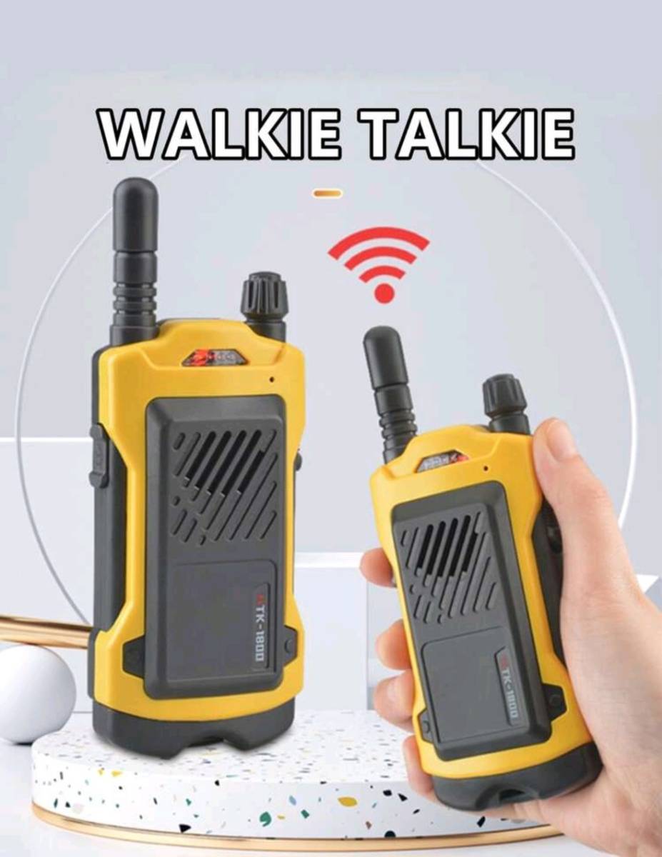 TwoWay Radios Kids Walkie Talkie Approx 100m Radius Reception (2