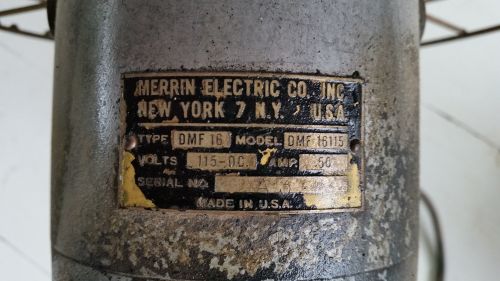 merrin electric vintage fan