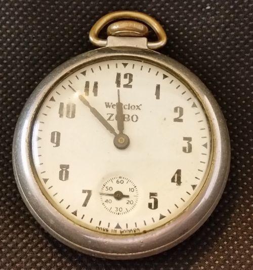 Westclox zobo 2024 pocket watch value