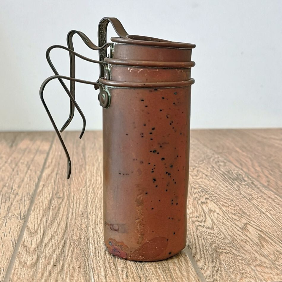 Vintage Copper Measuring Cups, Set of 4
