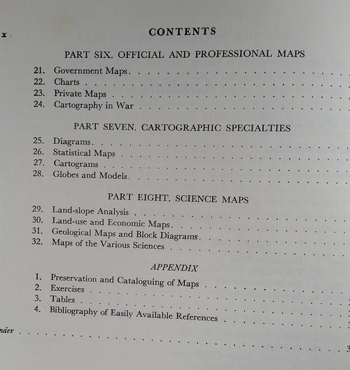 General Cartography - Erwin Raisz, 1948 1st Edition