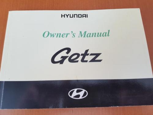 Cars - HYUNDAI GETZ ORIGINAL OWNERS MANUAL was listed for R85.00 on 1