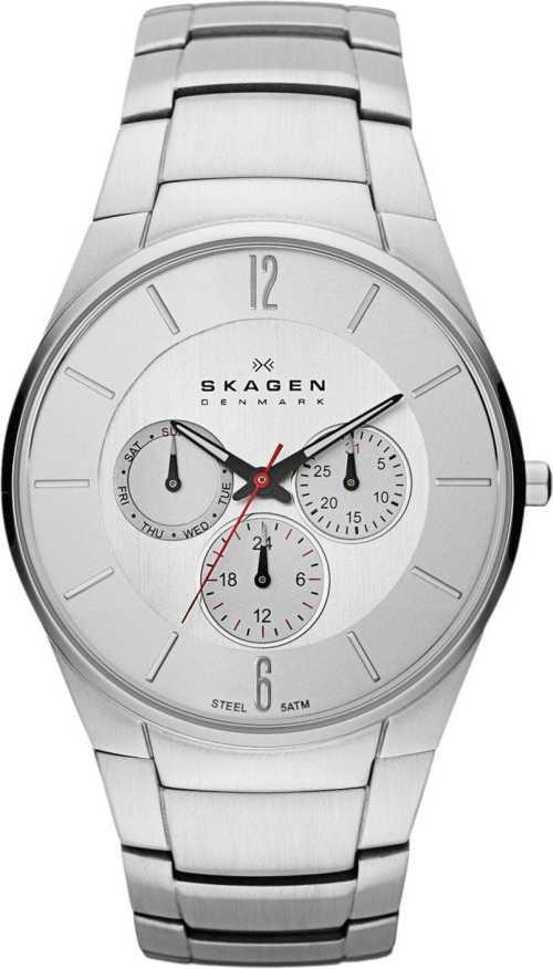 Men's Watches - Authentic SKAGEN Denmark Stainless Steel Multifunction ...