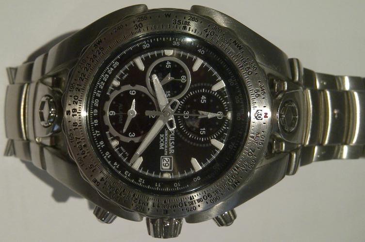 pulsar alarm chronograph