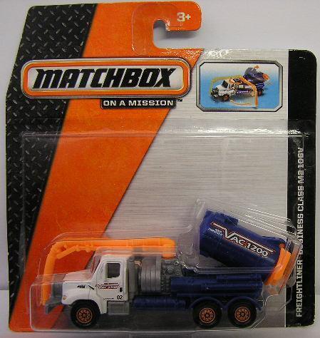 Models - Matchbox Working Rig Diecast Model Freightliner M2 106V Vacuum ...