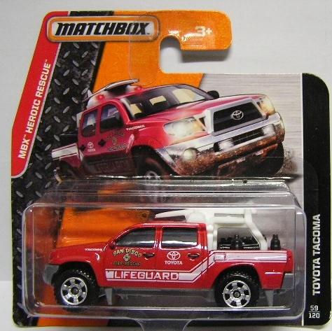 Models - Matchbox Diecast Model Car 2015 59 / 120 Toyota Tacoma Pickup ...