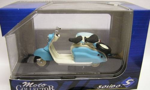 Lambretta Scooter Diecast Model  . Die Cast Model 1/6 Vespa 150Vl 1T 1955 Beg Finished Model New Ray Japan Tracking.