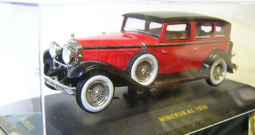 IXO Museum MUS042 Minerva Al 1930 in Red & Black Scale 1 43 for sale online 