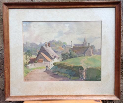 Watercolours - **R3000+** Frank Neville - Vintage Watercolour by this ...