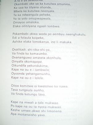 Africana - RAKA - NP van Wyk Louw **Written in Kwanyama (Ovambo ...