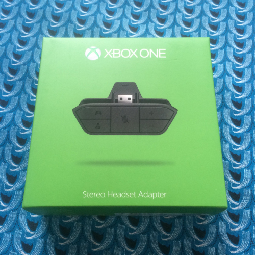 Xbox One Stereo Headset Adapter box