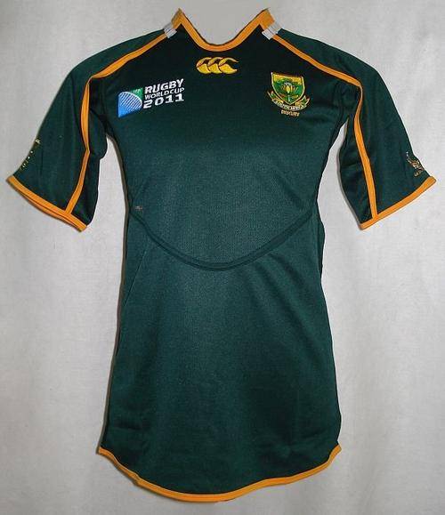 Apparel & Accessories Official 2011 Springbok Rugby World Cup