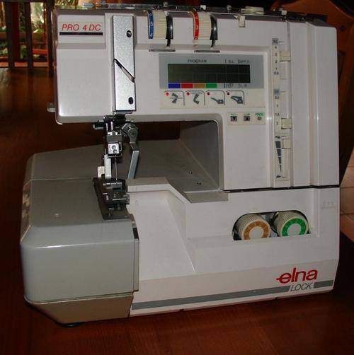 Sewing Machines & Overlockers Elna Overlocker Pro 4 DC was listed for