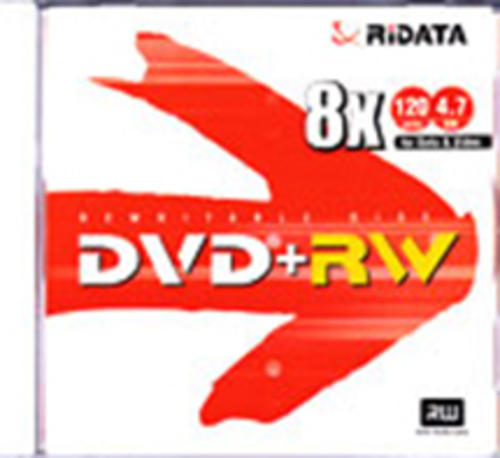 8x DVD+RW 5pcs