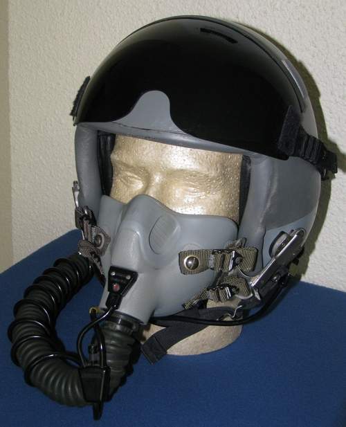 This is a Gentex HGU-55/P helmet size medium and Gentex